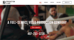 Desktop Screenshot of ngproductionfilms.com